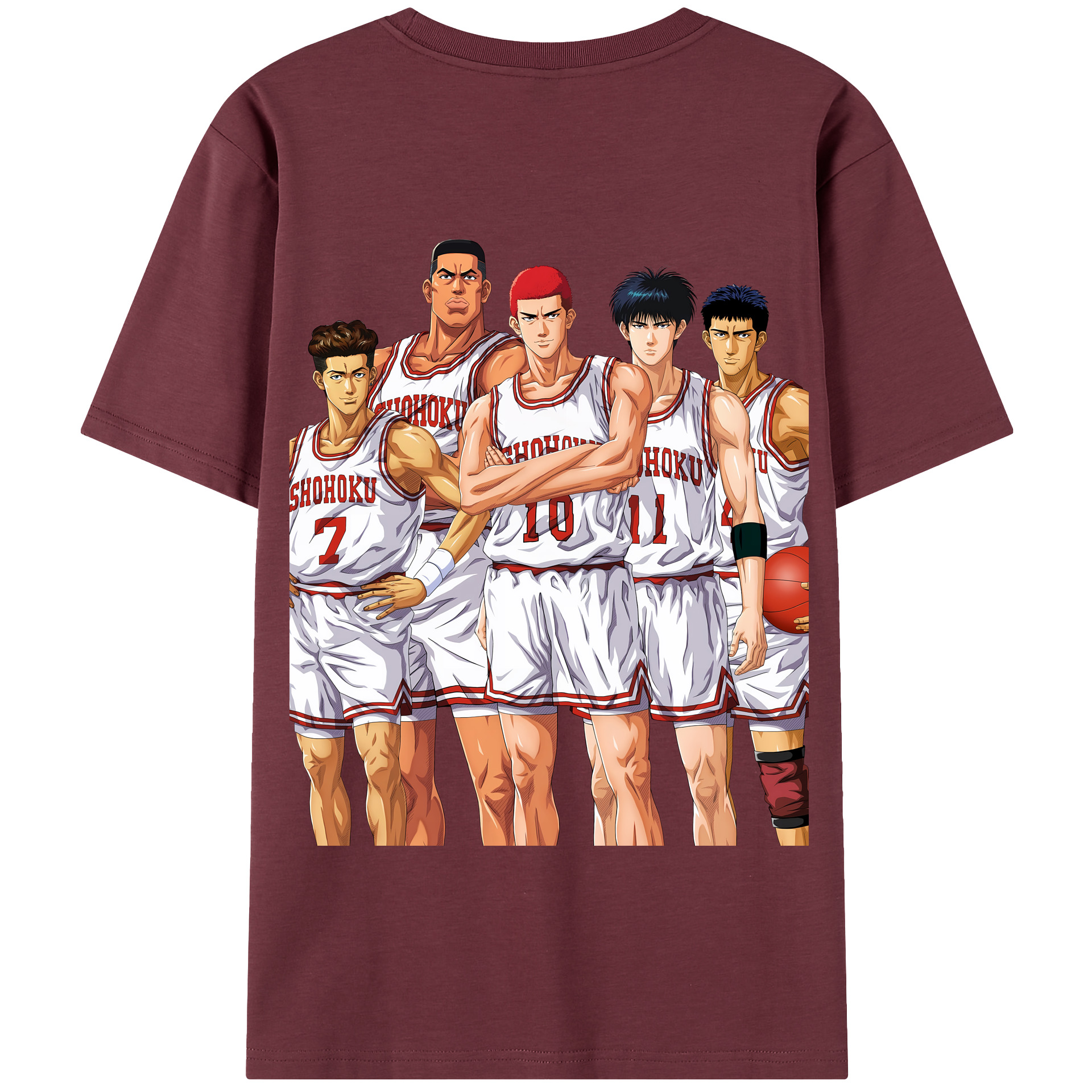 （画像用） SLAM DUNK／スラムダンク 綿100％半袖Tシャツ（背面プリント）
